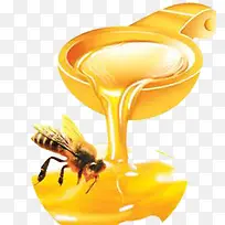 流出来的蜂蜜