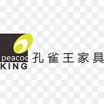 孔雀王家具品牌logo