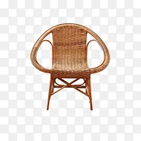 棕色手工凉快的椅子编织物实物
