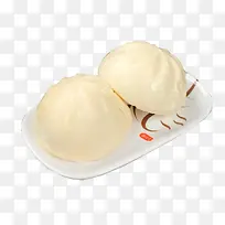 2个大包子食物图