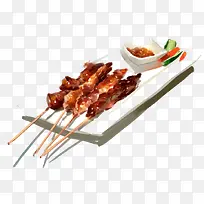 手绘羊肉串