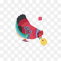 2017 鸡年 啄米 小鸡