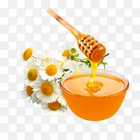天然蜂蜜美食实物