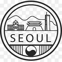 韩国首尔纪念章