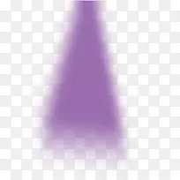 紫色灯光光束效果元素