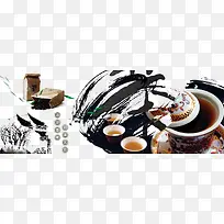 中国茶文化展板设计