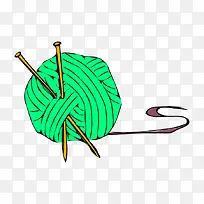 织毛衣毛线球