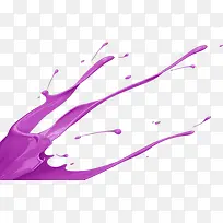 液态动感紫色纹理图案