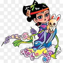 嫦娥腾云驾雾