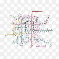 北京详细地铁规划线路图