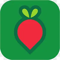 手机叮咚买菜购物应用图标logo