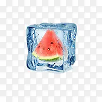 冰块里的西瓜