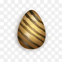 复活节金色条纹彩蛋
