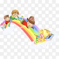 彩虹滑梯