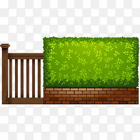 绿草围栏