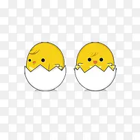 黄色漂亮小鸡