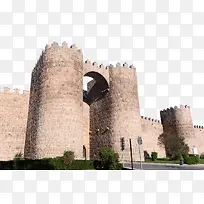 阿维拉旅游古城墙