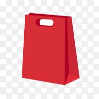 红色纸袋