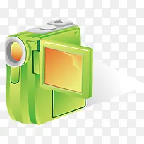 绿色摄像机