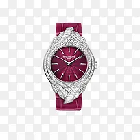 粉紫色百达翡丽腕表手表女表