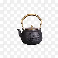 三阳开泰铸铁茶壶