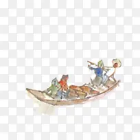 古代划船