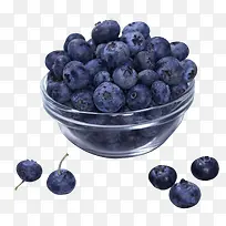 一碗新鲜蓝莓