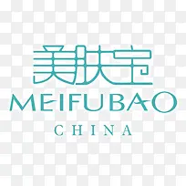 海蓝色美肤宝图标logo