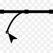 修改一个直线变成曲线图标