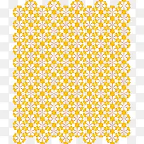 金色组合几何花纹