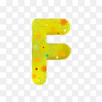 布纹字母F