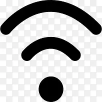 WiFi信号接口符号图标