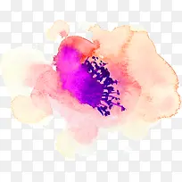 淡粉色水粉装饰花卉素材