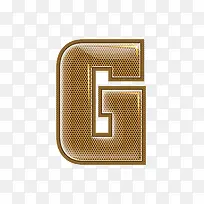 金属网字母G