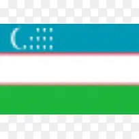 旗帜乌兹别克斯坦flags-icons