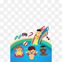游泳健身儿童游泳