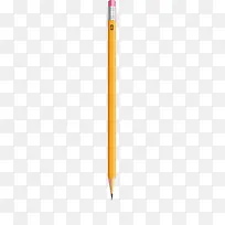 黄色铅笔矢量学习用品