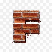 砖纹字母f