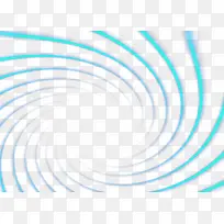 蓝色曲线旋涡螺旋