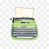 绿色打字机