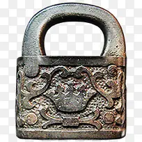 铁锁免抠装饰素材