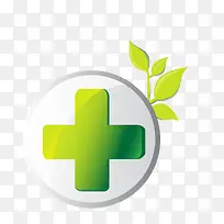 绿色环保医疗标识