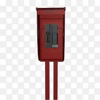 看的见电话的红色电话亭