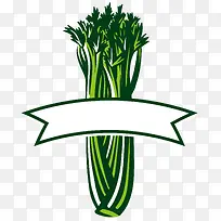 芹菜售卖包装LOGO