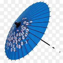 古代花纹雨伞