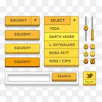 24-黄色UI工具包