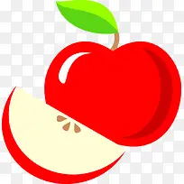 简约红色苹果