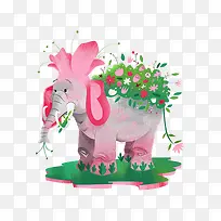 粉色的大象