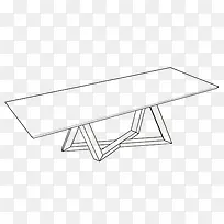 折叠式桌子简笔画
