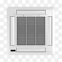 实物中央空调的出风口正面